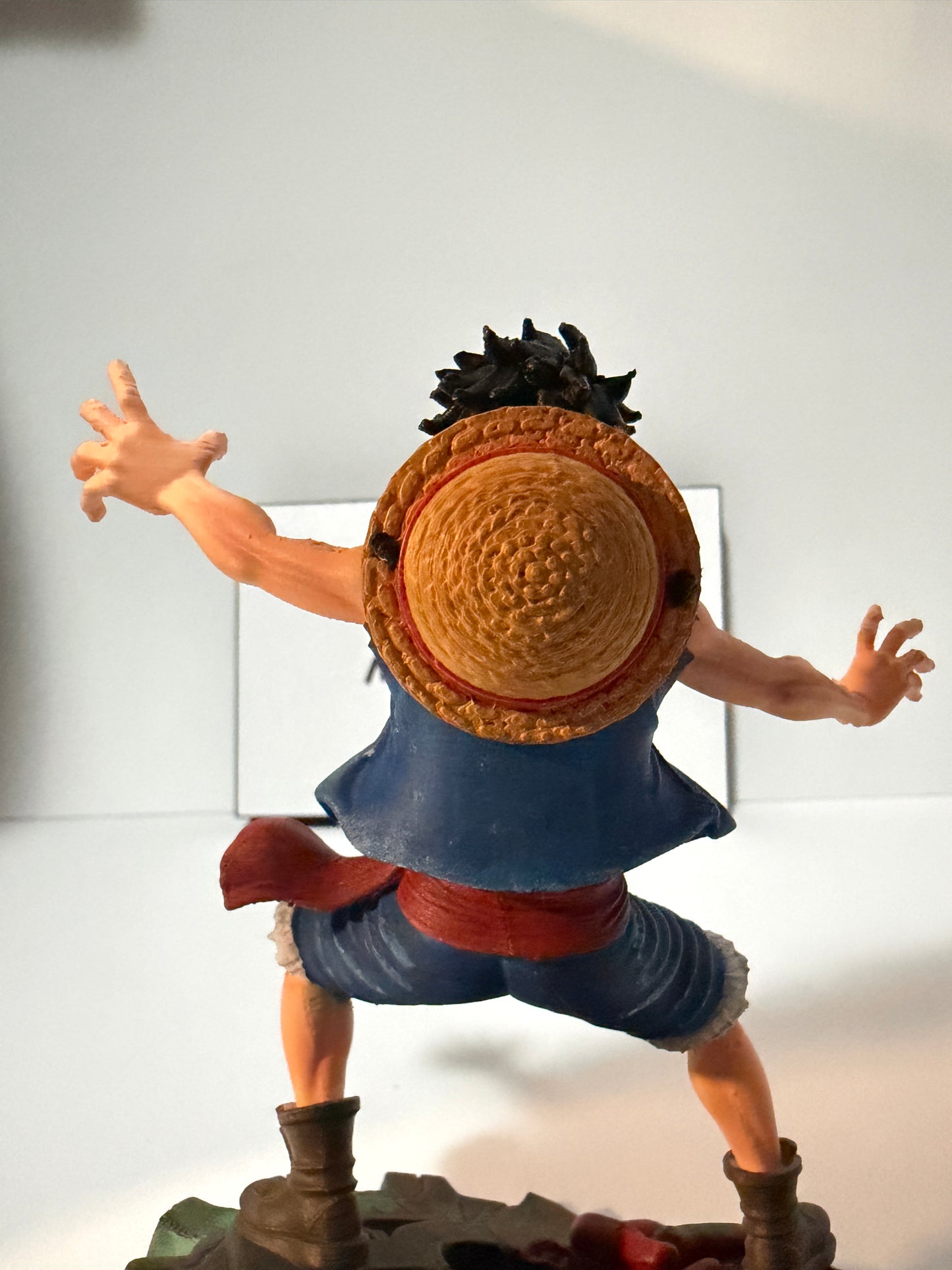 Action Figure Luffy - One Piece (Estátua Colecionável, Pintado a Mão)